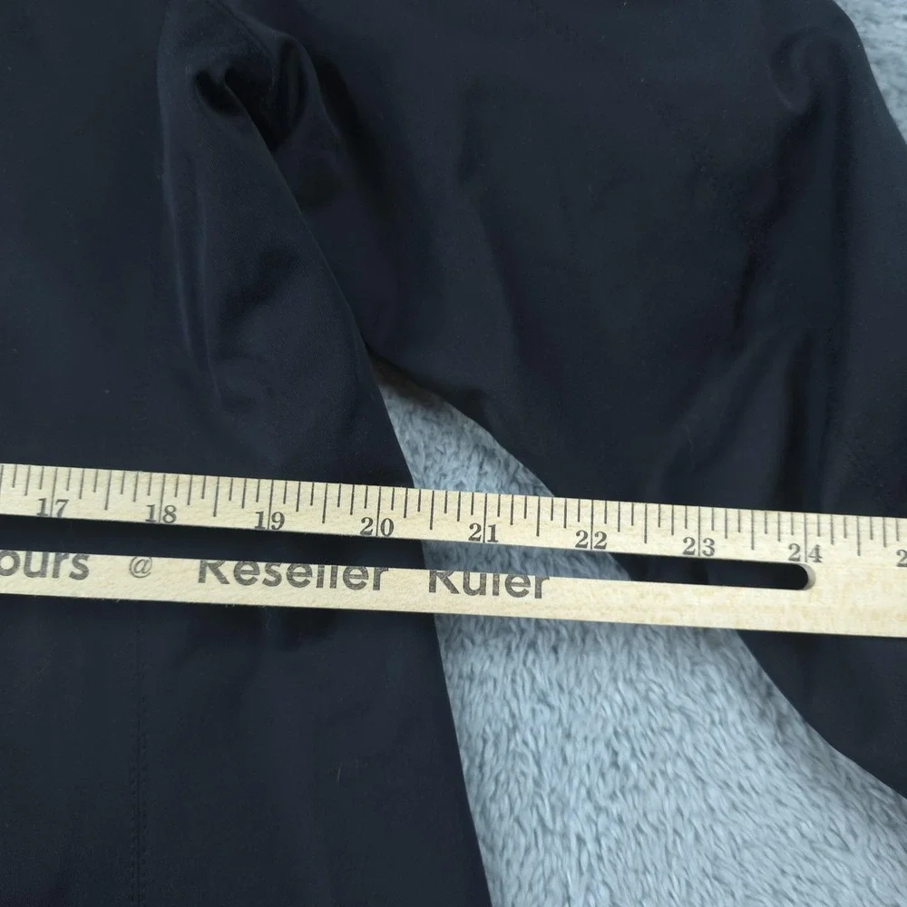 Michael Kors Jacket Womens Large Black Rain Trench Coat Belted